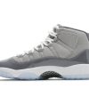 Køb Air Jordan 11 Retro GS Cool Grey 378038-005 Nye Sko Online-1