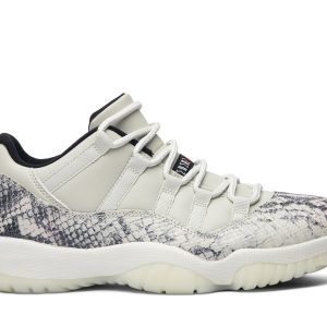 Køb Air Jordan 11 Retro Low Light Bone Snakeskin CD6846-002 Nye Sko Online